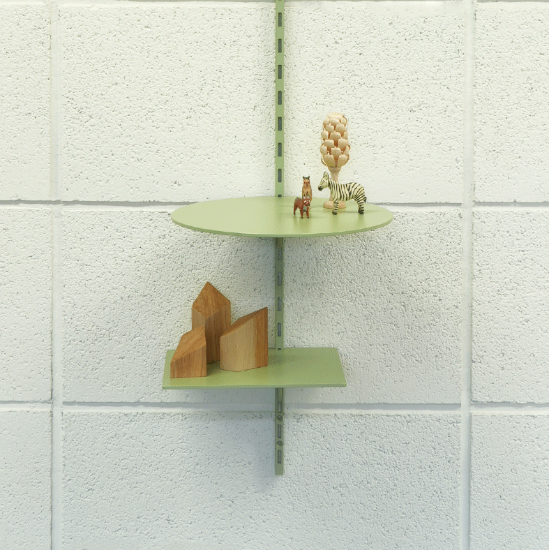 Wall Shelf-Pistachio green