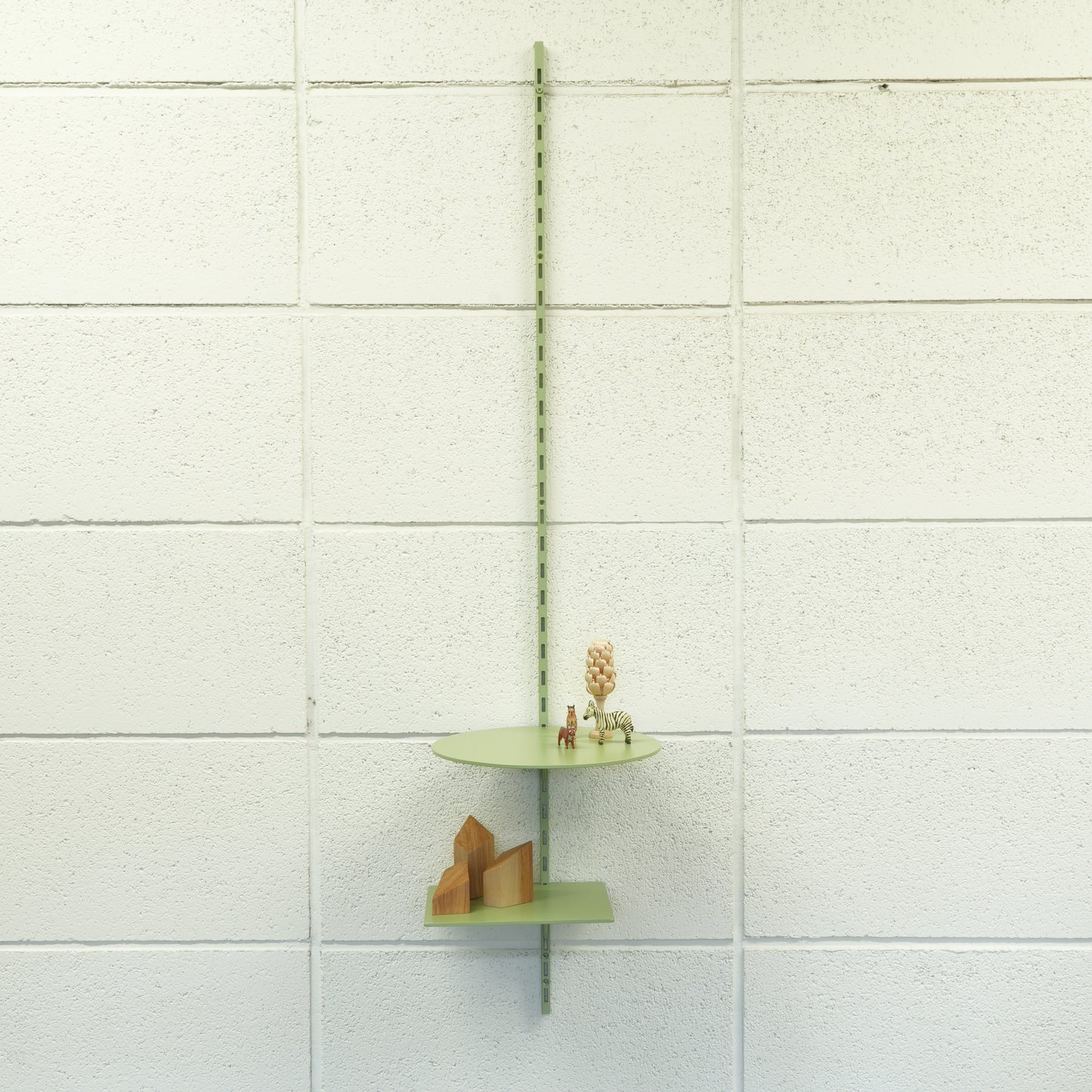 Wall Shelf-Pistachio green